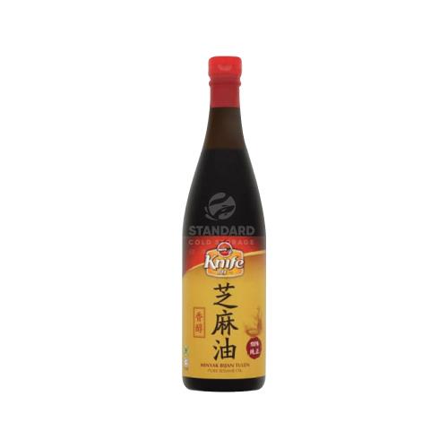 Knife. Sesame Oil 芝麻油 630ml