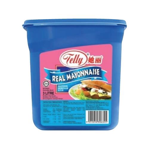 Telly. Real Mayonnaise 美奶滋 3L