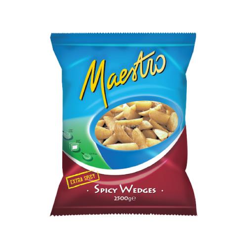 Maestro Spicy Wedges 辣切片薯块 1kg